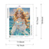 Step-by-step drilling process for Mermaid’s Love diamond painting – DYC