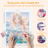 Complete diamond painting kit – Mermaid’s Love with tools – DYC