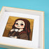 Finished Mona Lisa’s Afternoon Tea diamond painting kit result – DYC
