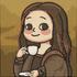 Original reference photo for Mona Lisa’s Afternoon Tea custom diamond painting