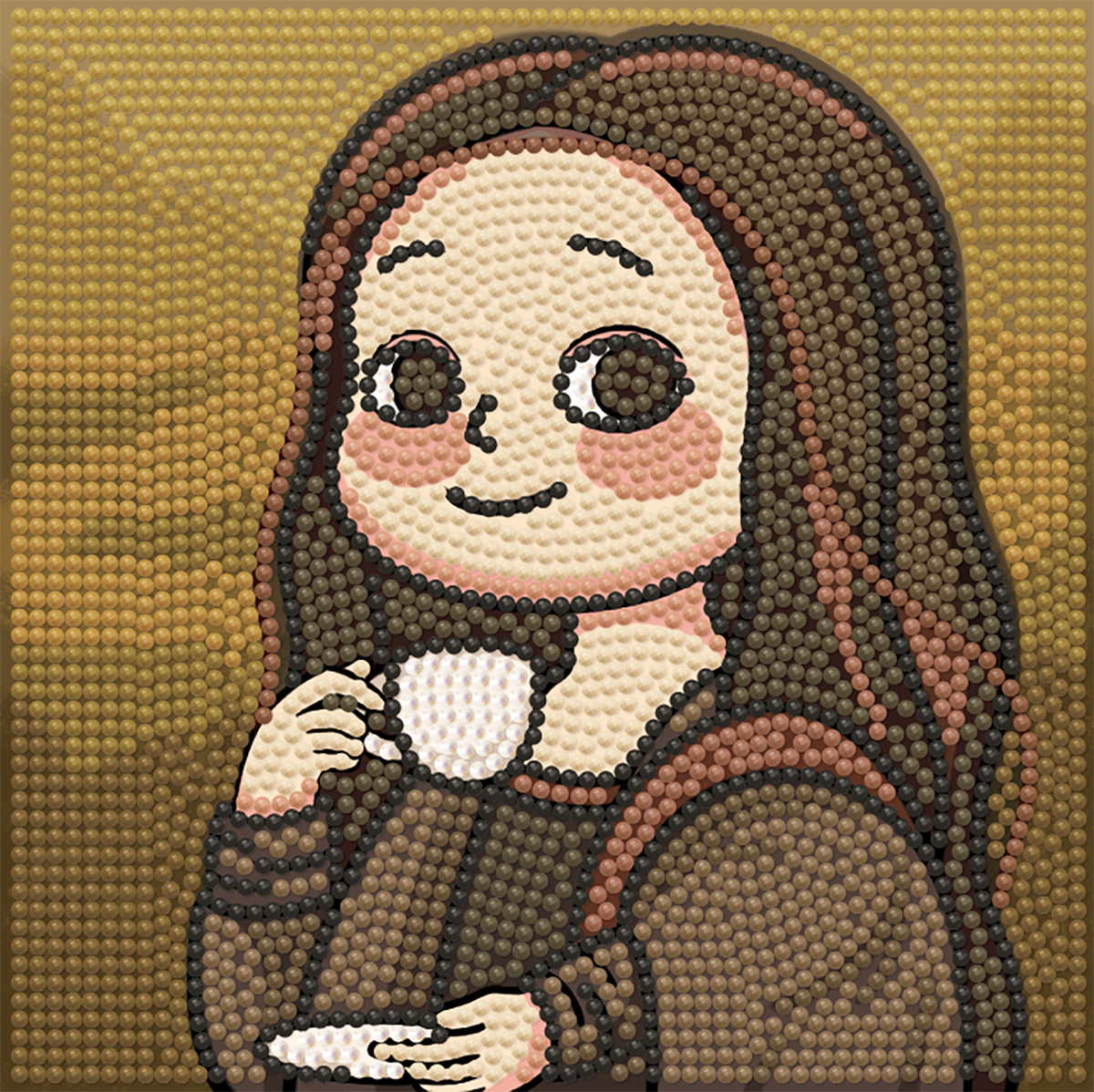 Mona Lisa's Afternoon Tea