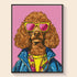 Mr. Poodle diamond painting kit – DIY art by DYC