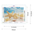 Ocean starfish diamond painting size guide – DYC