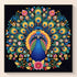 Colorful peacock diamond art kit full view – DYC