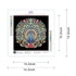 Peacock diamond painting kit size options – DYC