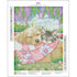 Mockup of puppy and tabby cat adorable pet diamond art painting
