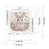 Rabbit and Flower diamond painting size guide – DYC
