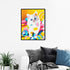 Finished Rainbow cat diamond painting kit result – DYC