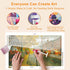 Step-by-step drilling process for Rainy City Street diamond painting