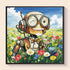 Robot Grandpa diamond painting kit – DIY art by DYC