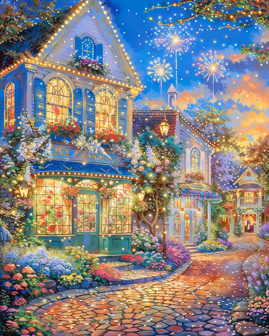 Romantic Flower Street