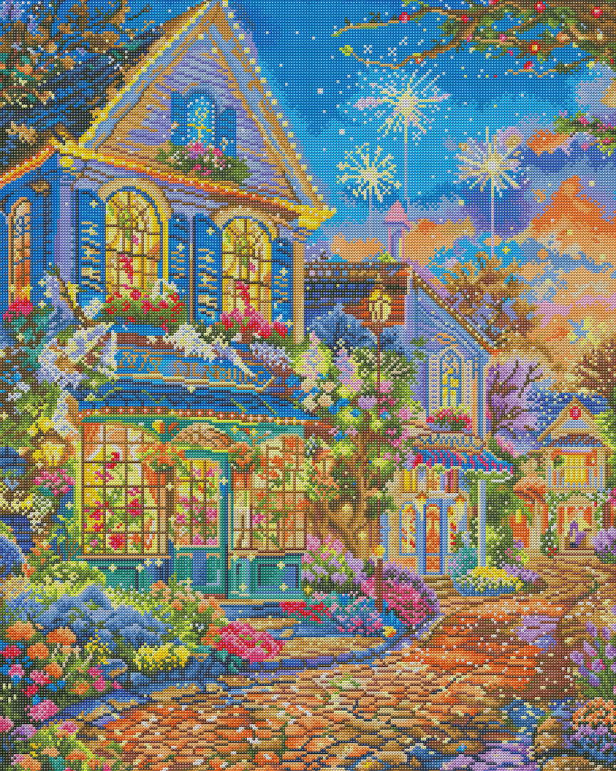 Romantic Flower Street