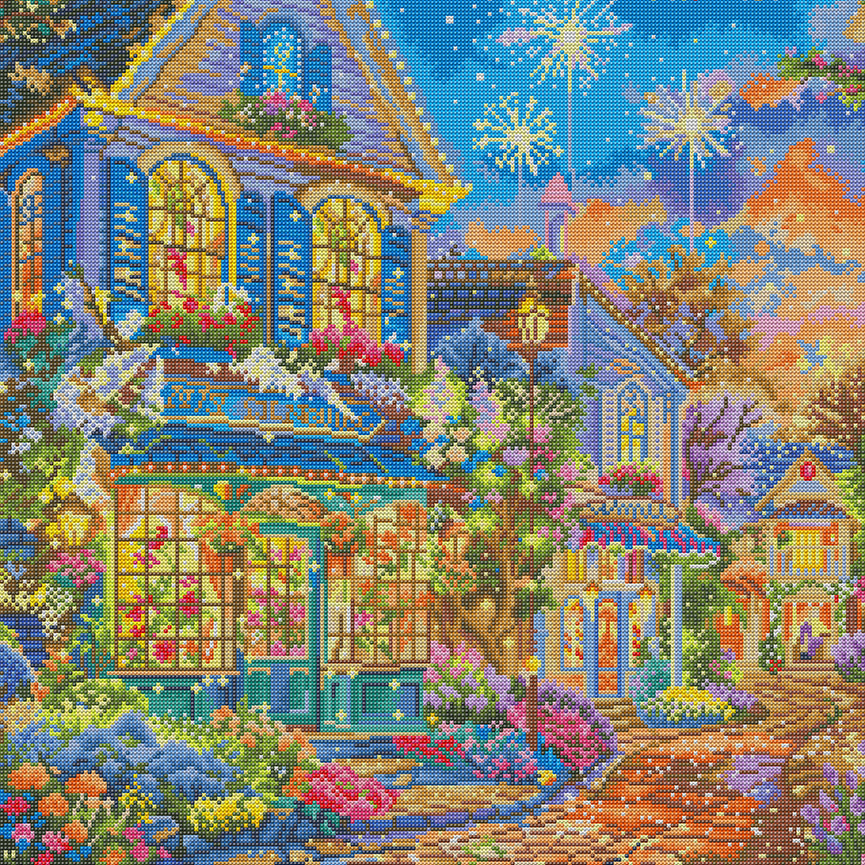 Romantic Flower Street