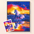 Rushing Towards Beauty horse diamond painting kit sunset art