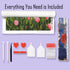 Complete diamond painting kit – Sea of Tulips with tools by DYC