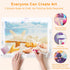 DIY steps for seaside starfish diamond painting kit – DYC