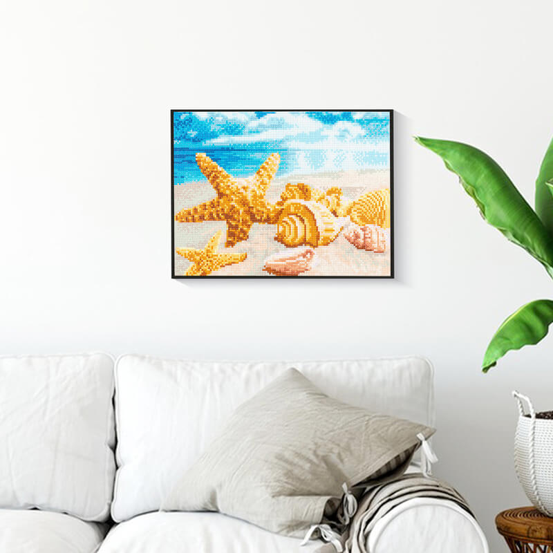 Seaside diamond painting wall décor for home – DYC