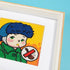 Finished Smoke-Free Ambassador diamond painting kit result – DYC