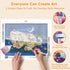 Relaxing DIY process of Snow Leopard Diamond Painting Kit | DYC