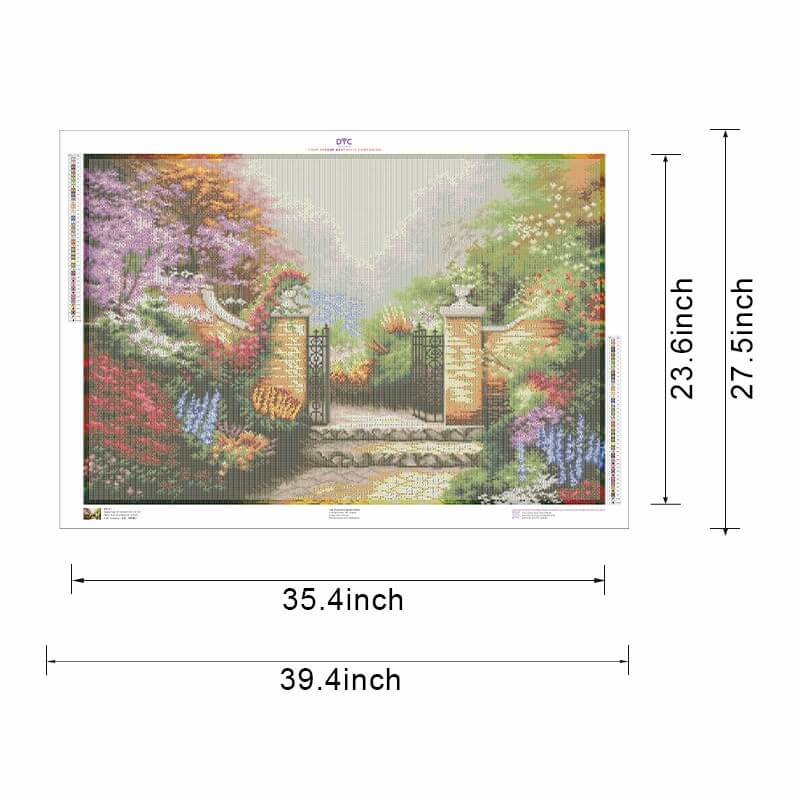 Spring Blossom Garden Diamond Art Kit – Available size options | DYC