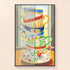 Original photo vs finished stacked teacup diamond art – DYC