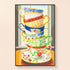 Stacked teacup diamond painting kit – DIY art by DYC