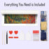 Complete diamond painting kit – starlit autumn town with tools by DYC