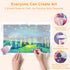 DIY steps for Starry Night Over the Rhone diamond painting – DYC