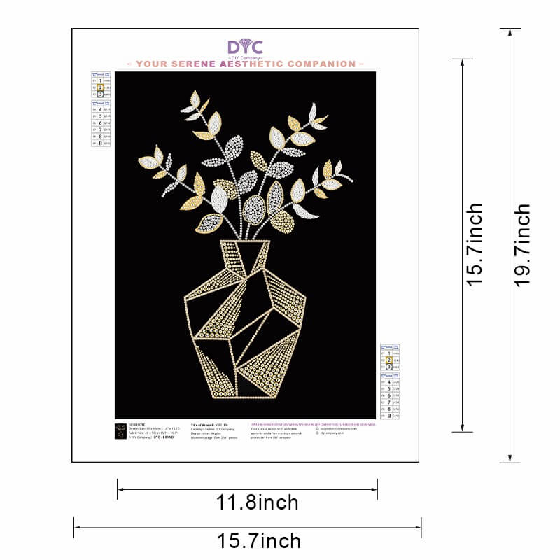 Pearl painting size guide – small to large Still Life kit