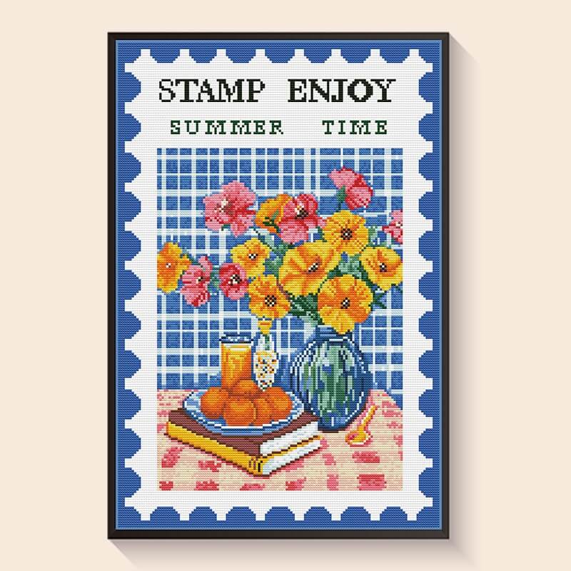 Summer Time diamond painting kit – DIY art by DYC