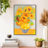 Finished sunflower diamond art painting wall décor DYC