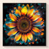 Colorful sunflower diamond art painting – DYC