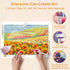 Relaxing DIY process of Sunflower Diamond Painting Kit | DYC