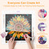 DIY steps for sunflower diamond painting kit – DYC