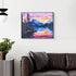 Sunset Lake diamond painting wall décor for living room – DYC