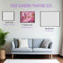 Diamond painting size guide – small to large The Pink Cottage kit