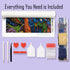 Complete diamond painting kit – Tropical Vibrance Parrot with tools by DYC
