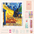 Complete Van Gogh Café Terrace diamond painting kit tools and drills DYC