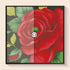 Before and after comparison – Velvet Heart Rose Diamond Art Painting Kit | DYC