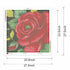 Velvet Heart Rose Diamond Painting Kit – Available size options | DYC