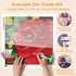 Step-by-step DIY process – Velvet Heart Rose Rose Diamond Painting Kit | DYC