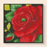 Velvet Heart Rose Diamond Painting Kit – Elegant red rose diamond art | DYC