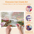 Step-by-step DIY process – Whispers of Spring Blossom Diamond Painting Kit | DYC