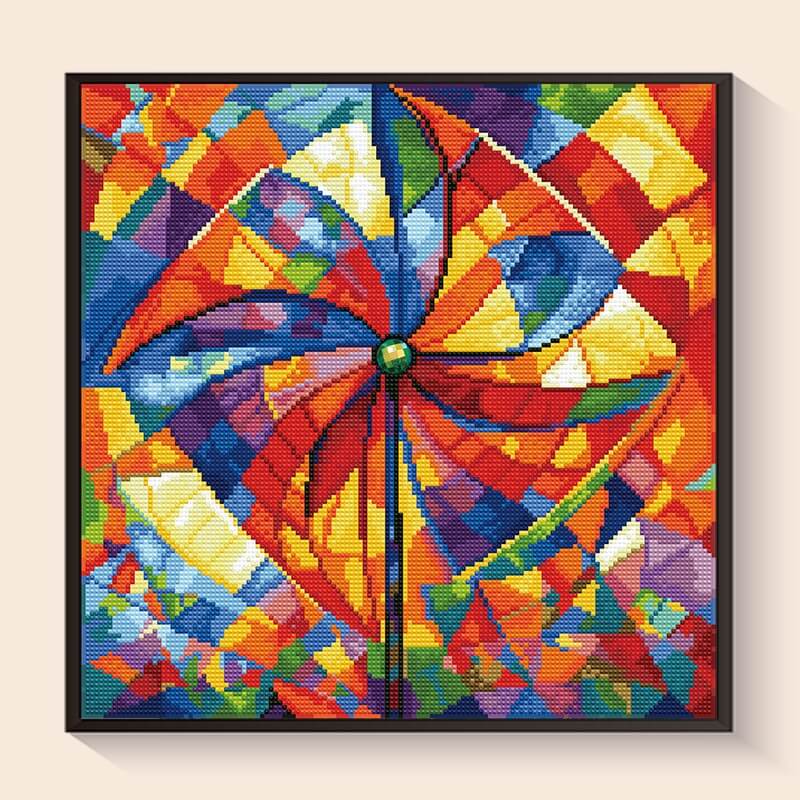Windmill Dream diamond painting kit – DIY art by DYC