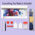 Complete diamond painting kit – Wings in Bloom butterfly and floral design by DYC