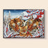 Winter Tiger Diamond Painting Kit – Family in Snow | DYC